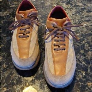 Men’s Salvatore Ferragamo Brown and Tan sport shoes